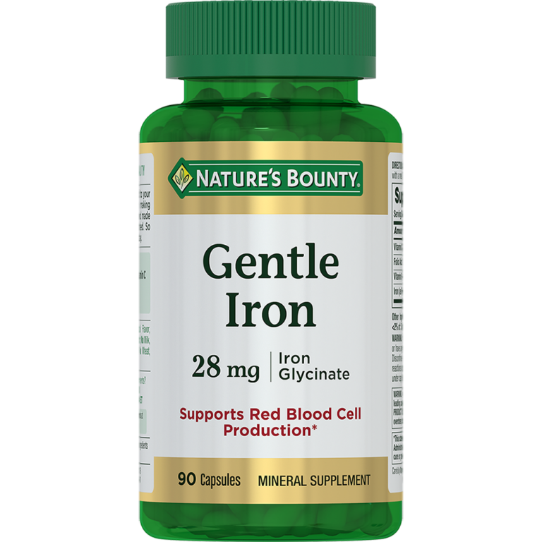 Легкодоступное железо 28 мг naturesbounty