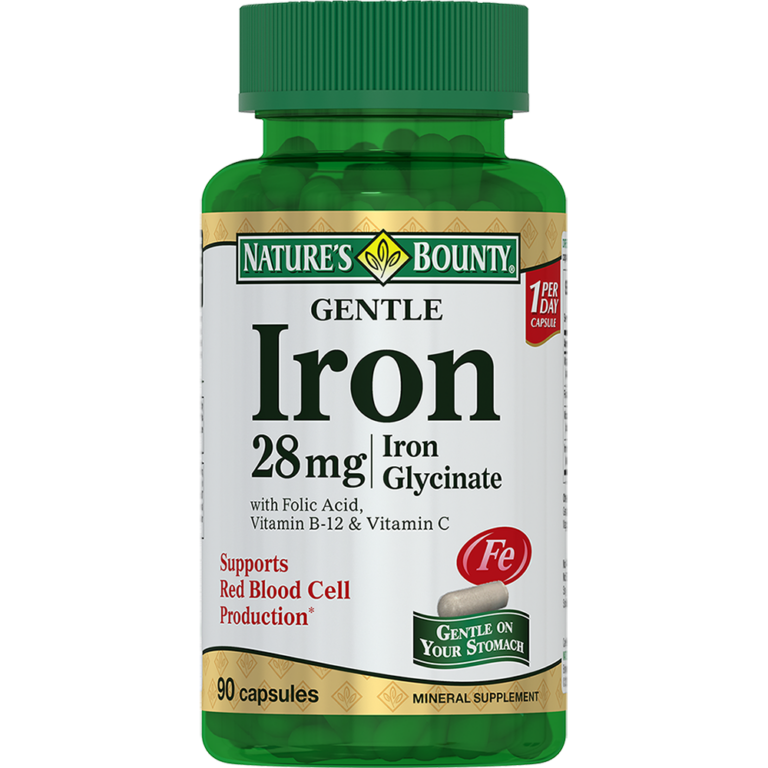 Легкодоступное железо 28 мг naturesbounty
