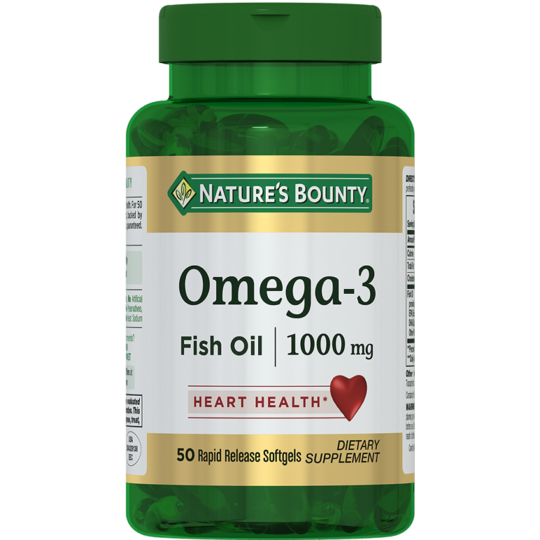 Рыбий жир 1000 мг Омега-3 naturesbounty