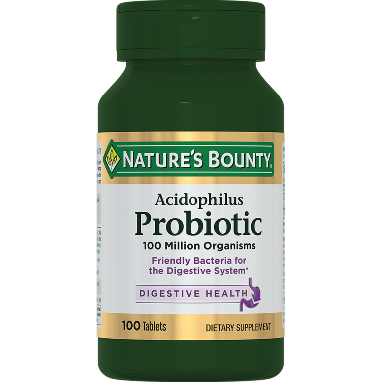 Ацидофилус пробиотик naturesbounty