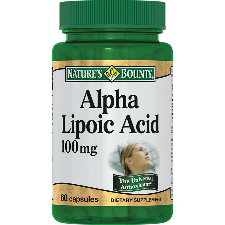 Альфа-липоевая кислота 100 мг naturesbounty