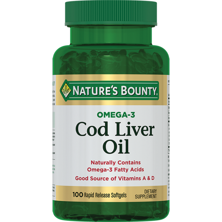 Жир печени норвежской трески naturesbounty
