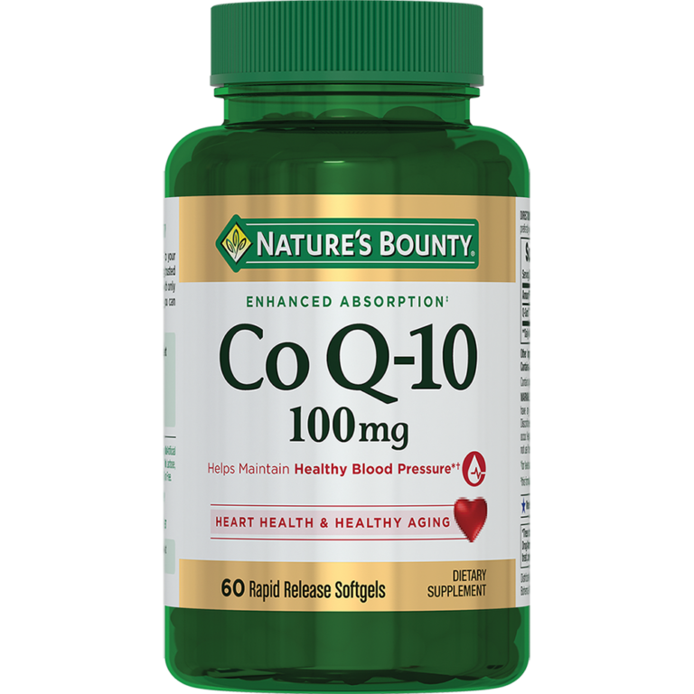 Коэнзим Q-10 100 мг naturesbounty