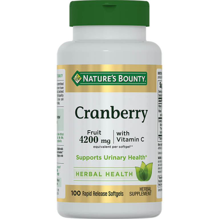 Концентрат ягод клюквы с витамином С naturesbounty