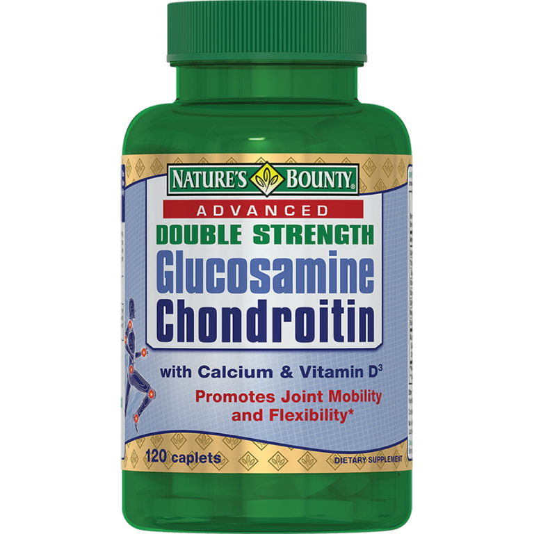Глюкозамин-хондроитин плюс с кальцием и витамином D naturesbounty