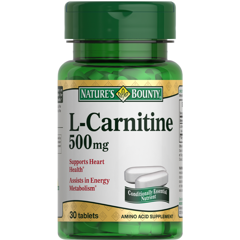 L-карнитин 500 мг naturesbounty