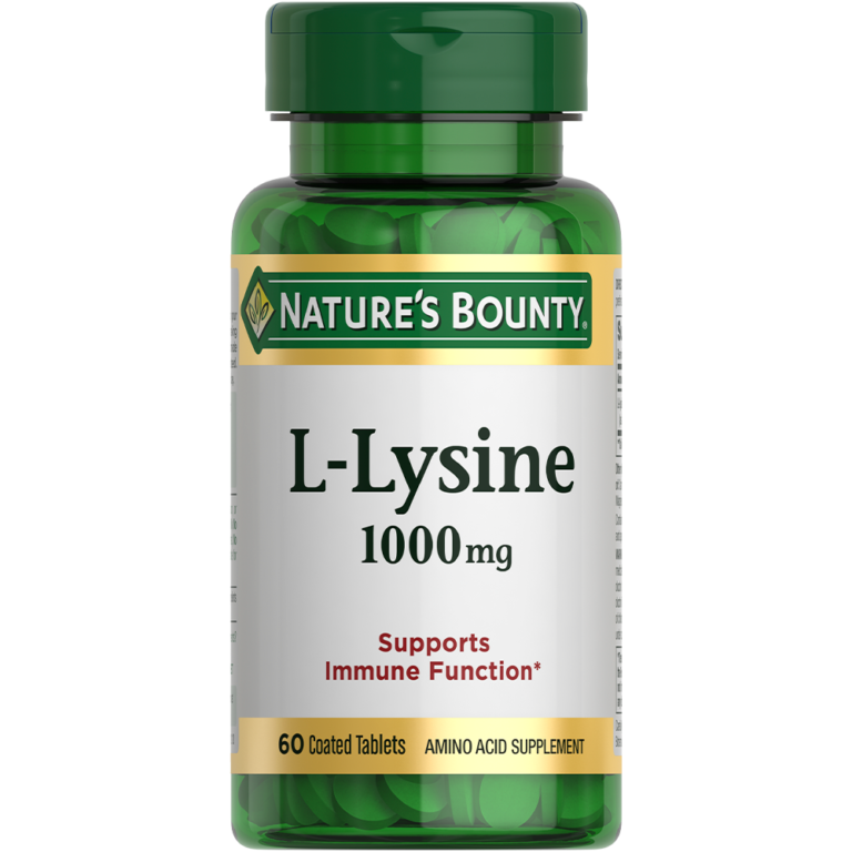 L-лизин 1000 мг naturesbounty