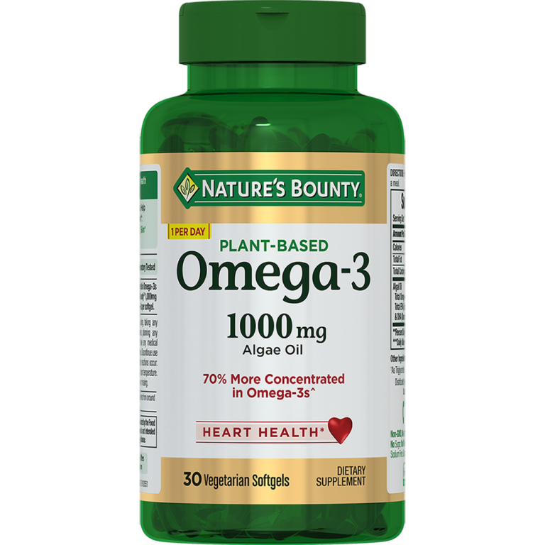 Омега-3 из морских водорослей naturesbounty