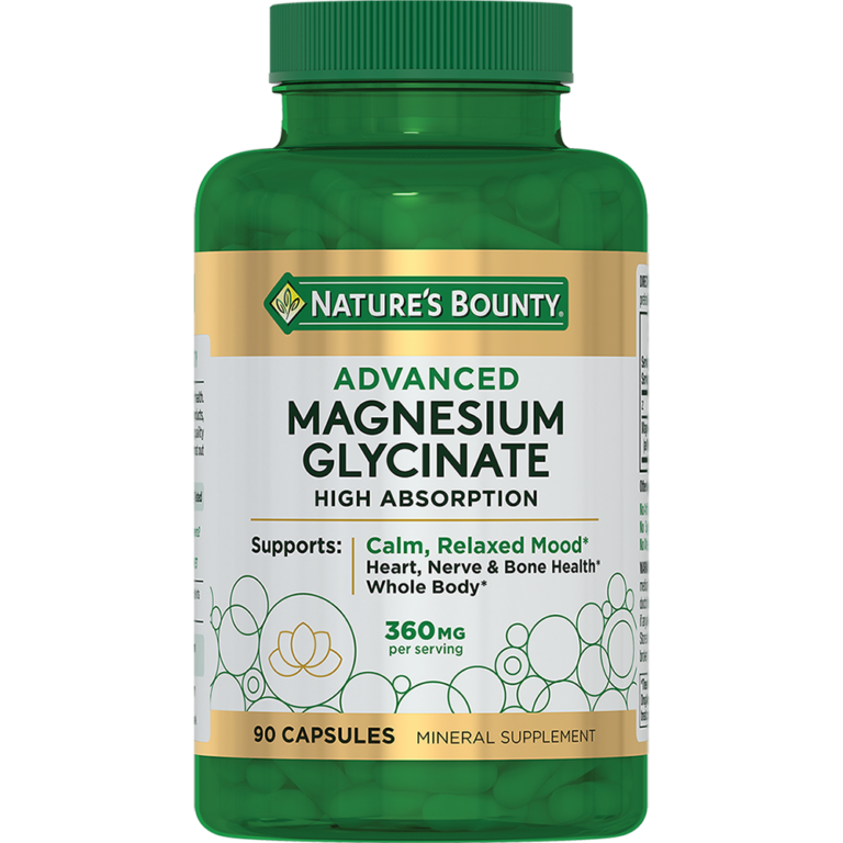 Глицинат магния naturesbounty