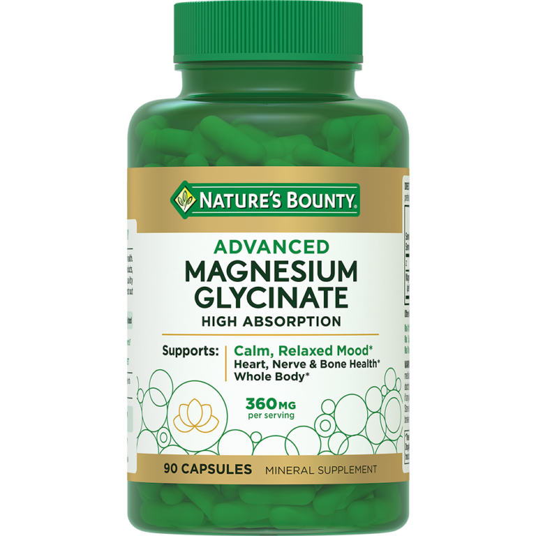 Глицинат магния naturesbounty